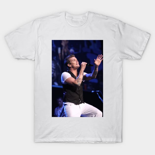 Mark McGrath Sugar Ray Photograph T-Shirt by Concert Photos